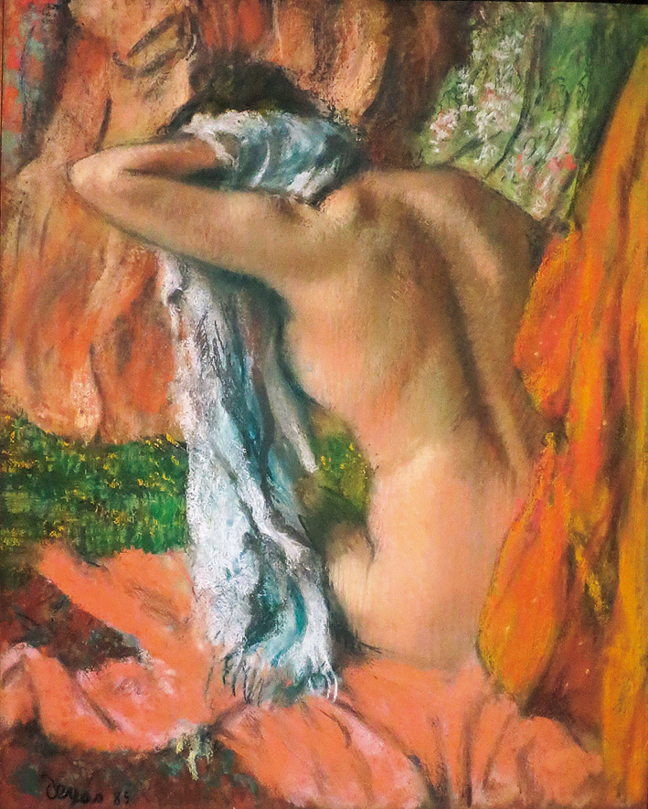  埃德加·德加 Edgar Degas—— 洗浴的裸女 (23)